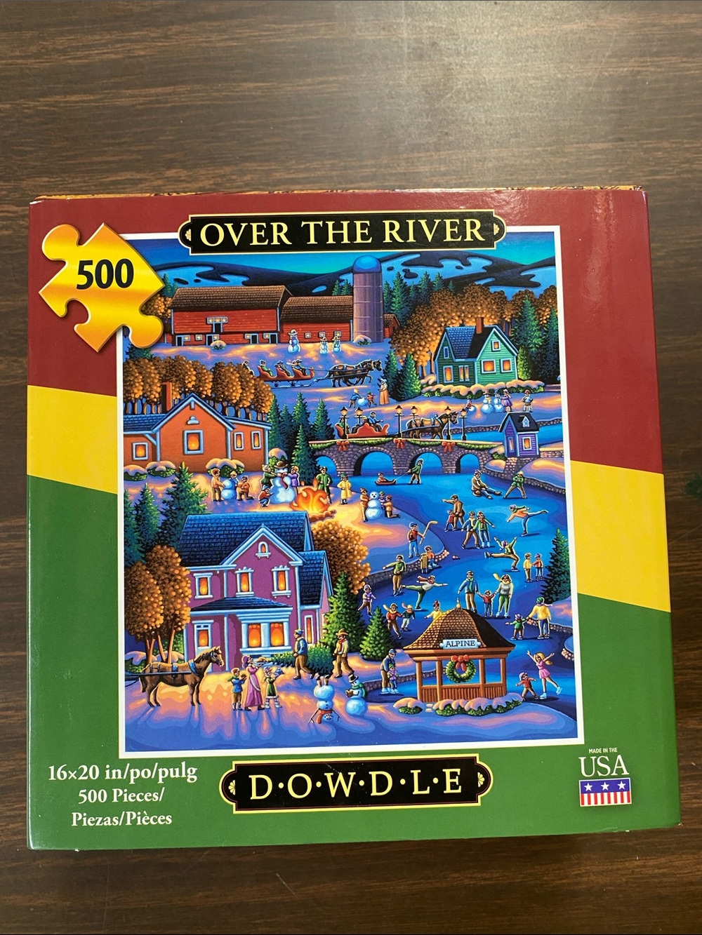 Dowdle Over The River 500 Piece Jigsaw Puzzle NEW 2018